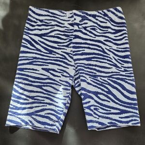 Carter's size 5 blue zebra shorts